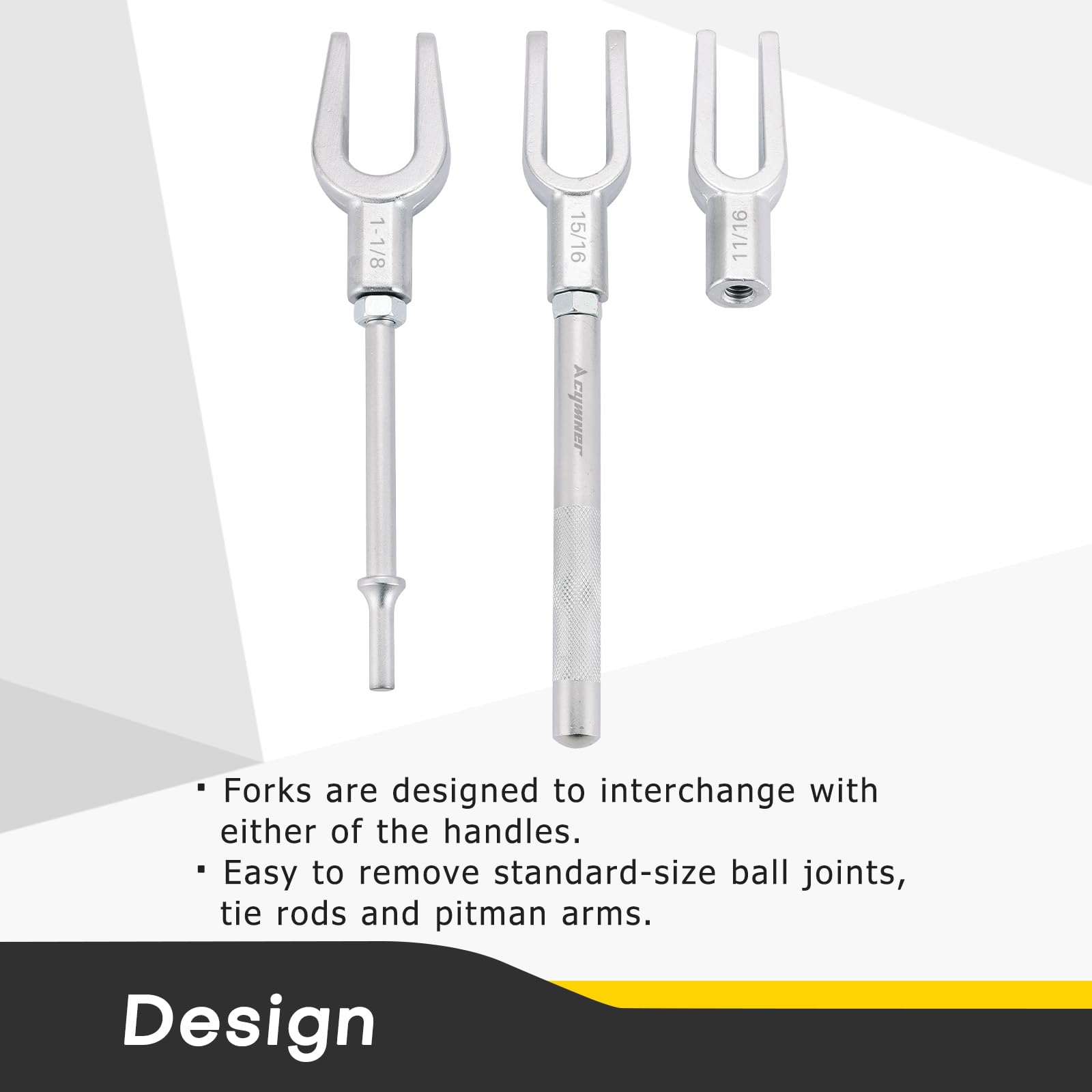 Acymner adapter handle 6-3-4 in compatible with air hammer use