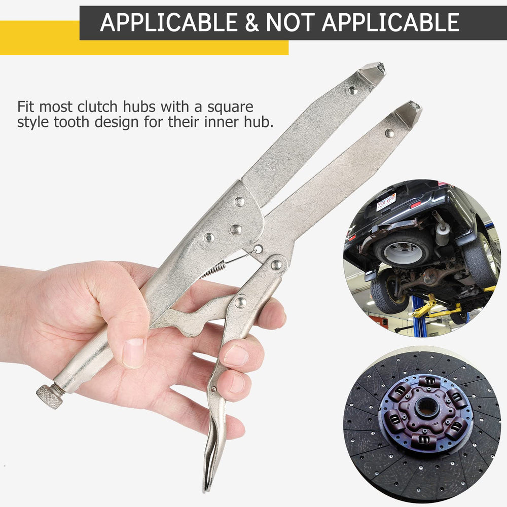 Acymner versatile tool can also hold flywheels, sprockets, and gears.