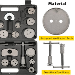 Acymner retaining plates with adapters set for secure alignment