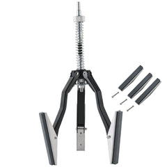 Acymner engine cylinder hone tool front view showing adjustable bore capacity from 2 to 7 inches