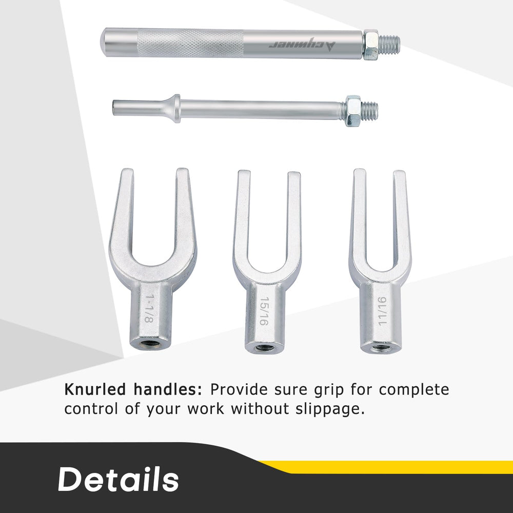 Acymner knurled striking handle 7-3-4 in for controlled hammer blows