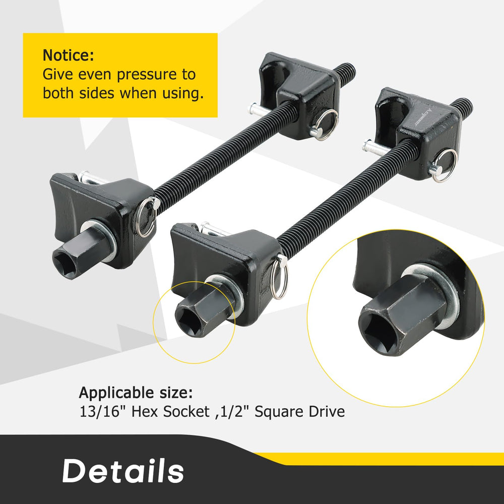 Acymner MacPherson heavy duty hooks withstand high pressure for professional repairs.