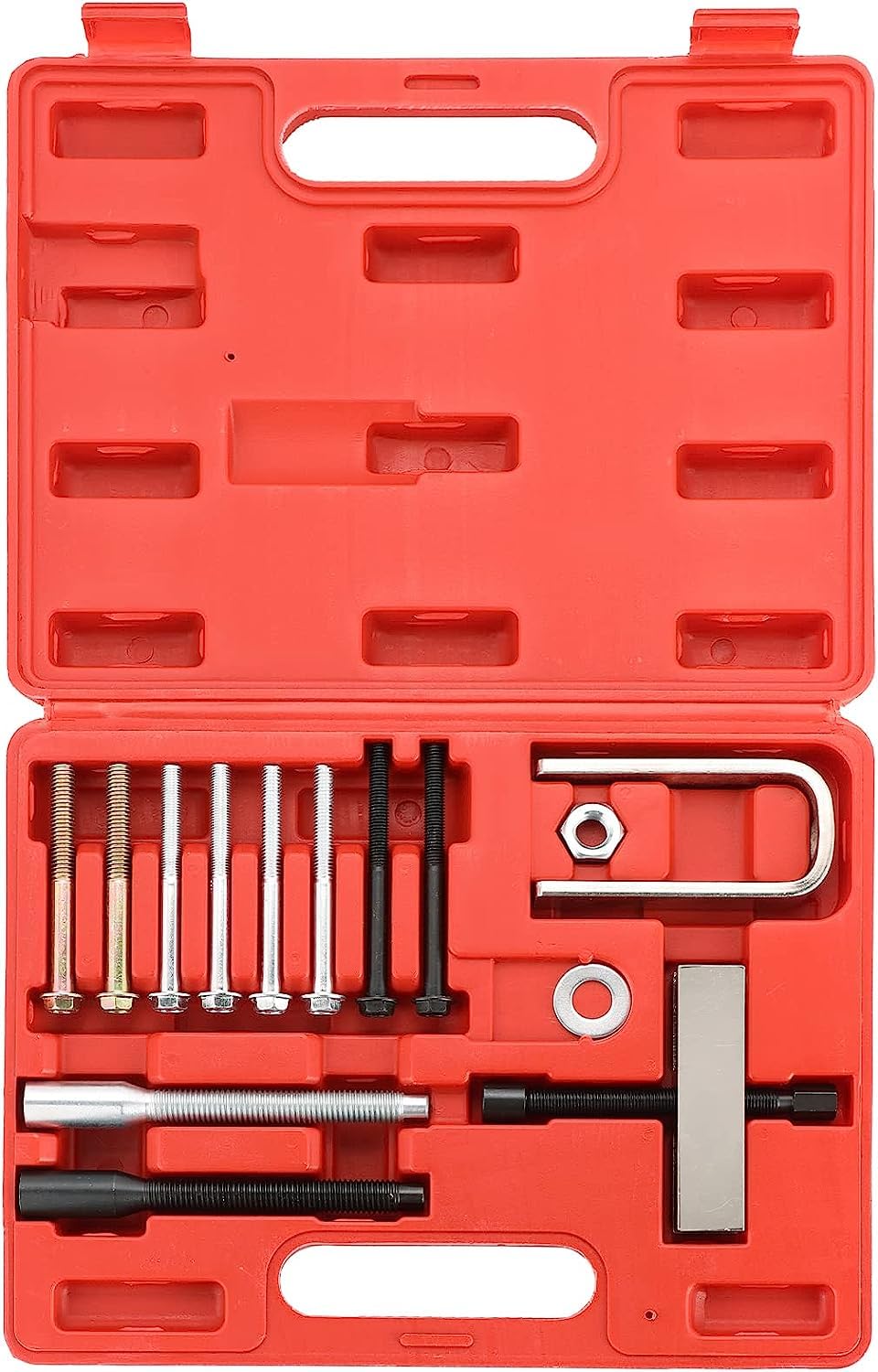 Acymner steering wheel puller tool set for safe, controlled wheel removal.