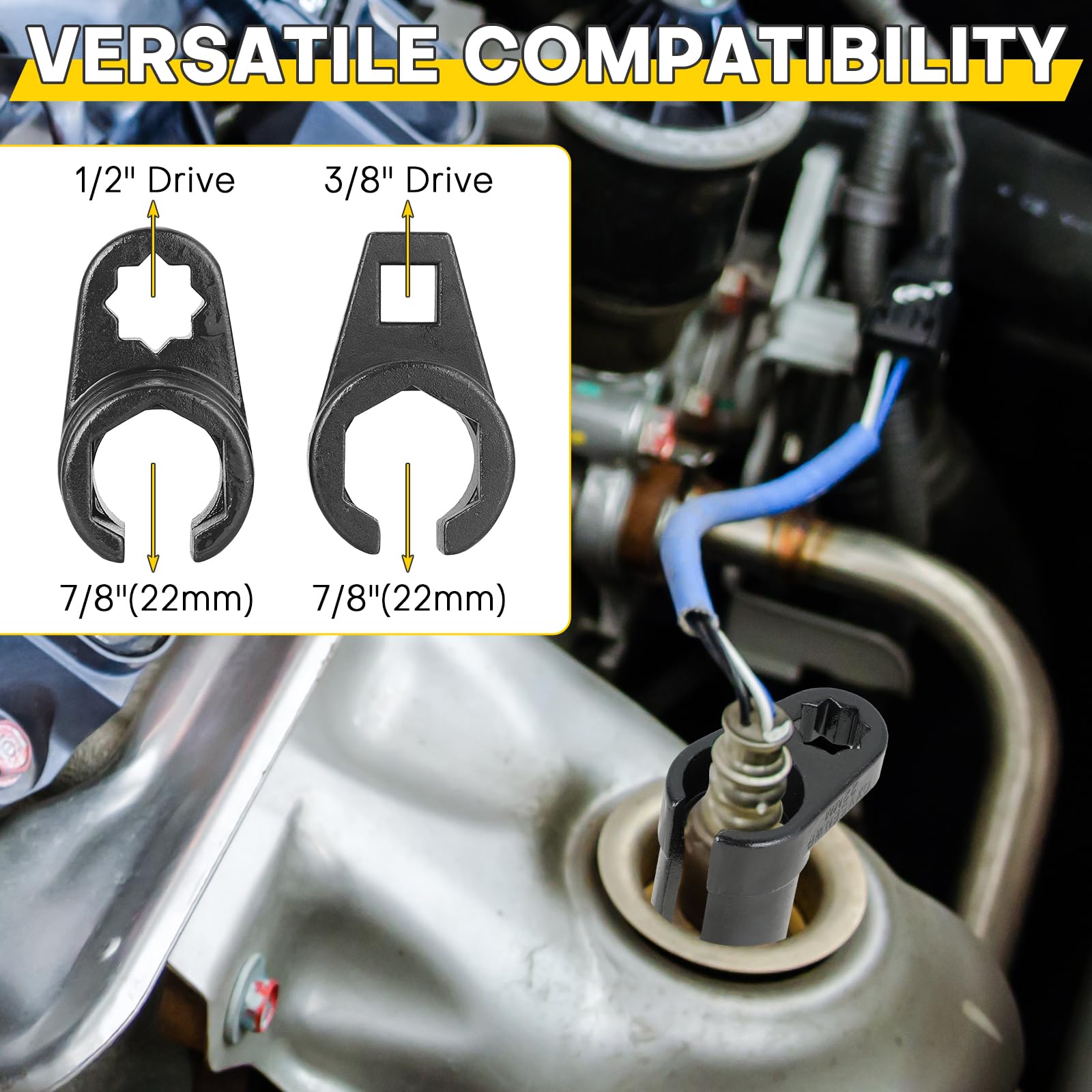 Acymner M18x1.5 thread chaser restores sensor threads.