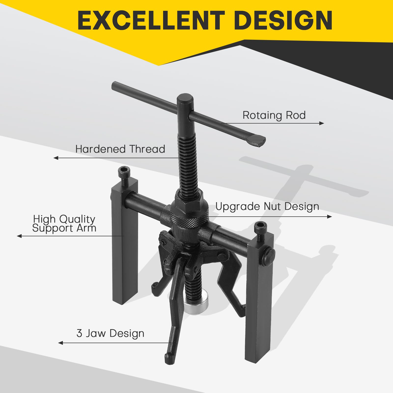 Acymner three-jaw assembly demonstrates stable grip during removal