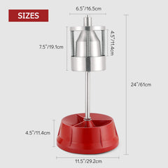 Acymner Wheel Balancer with aluminum base for durable, rust-resistant operation.