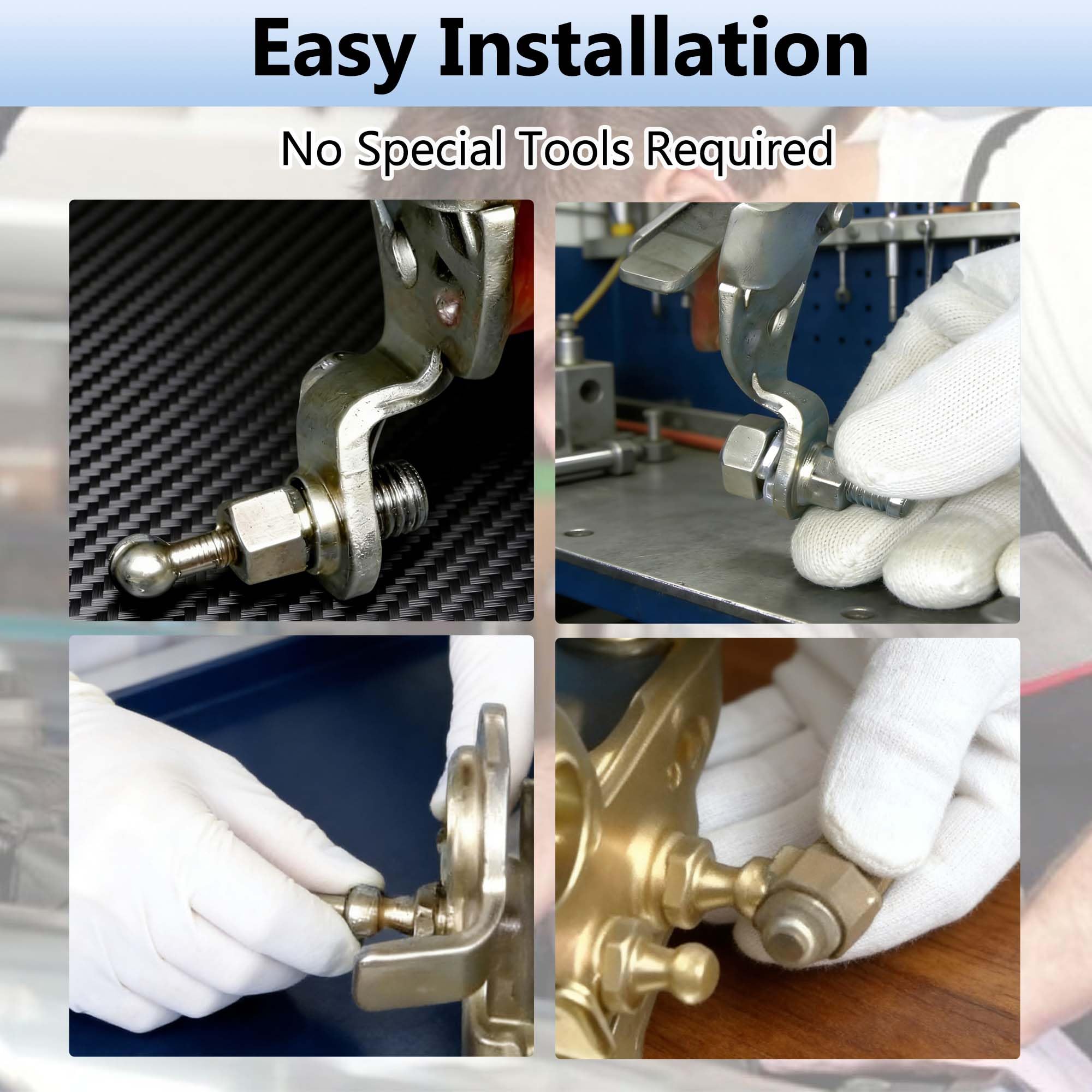 Acyoyava wide-application kit for carburetor linkage repairs