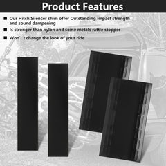 Adabuing high-quality materials provide strong dampening without changing your ride look.