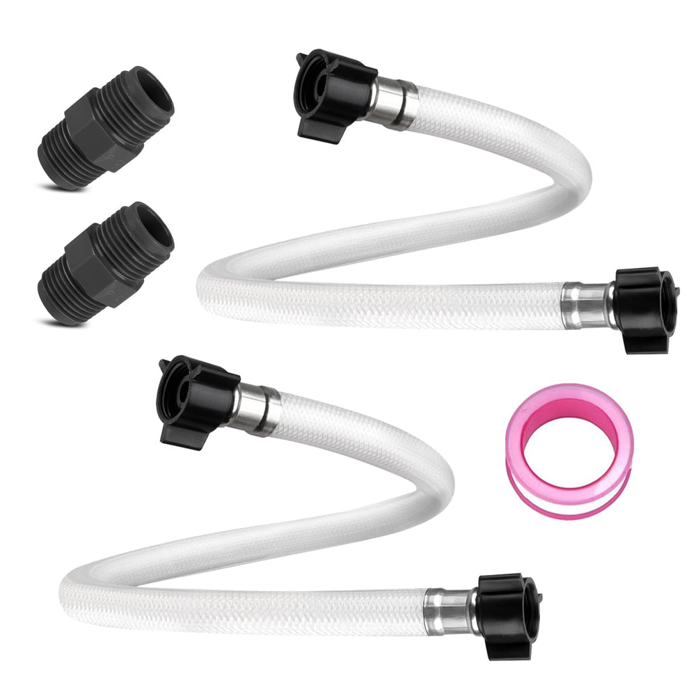 Adabuing RV pump silencer hoses 36-inch reduce noise and vibration for quieter travel