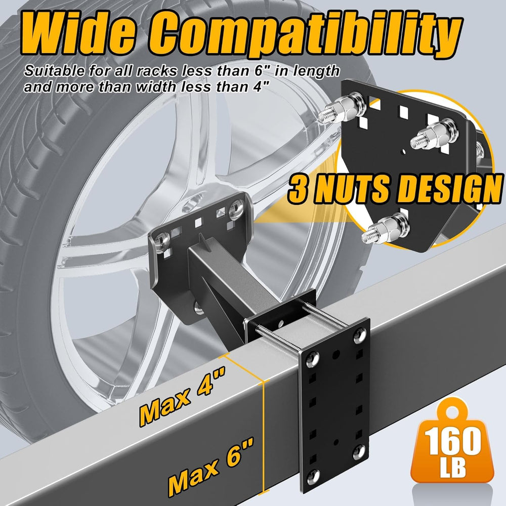 Adamoss spare tire mount demonstrates reliable performance in rugged outdoor use
