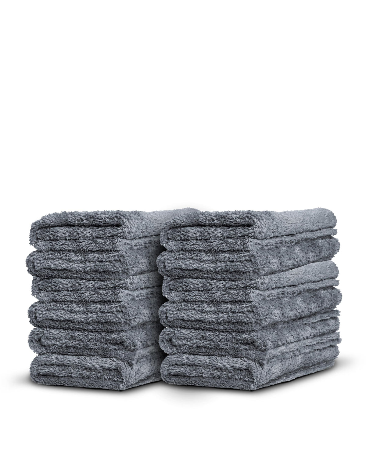 Adam's Borderless Grey Microfiber Towel 16-by-16 for fast, lint-free car drying.