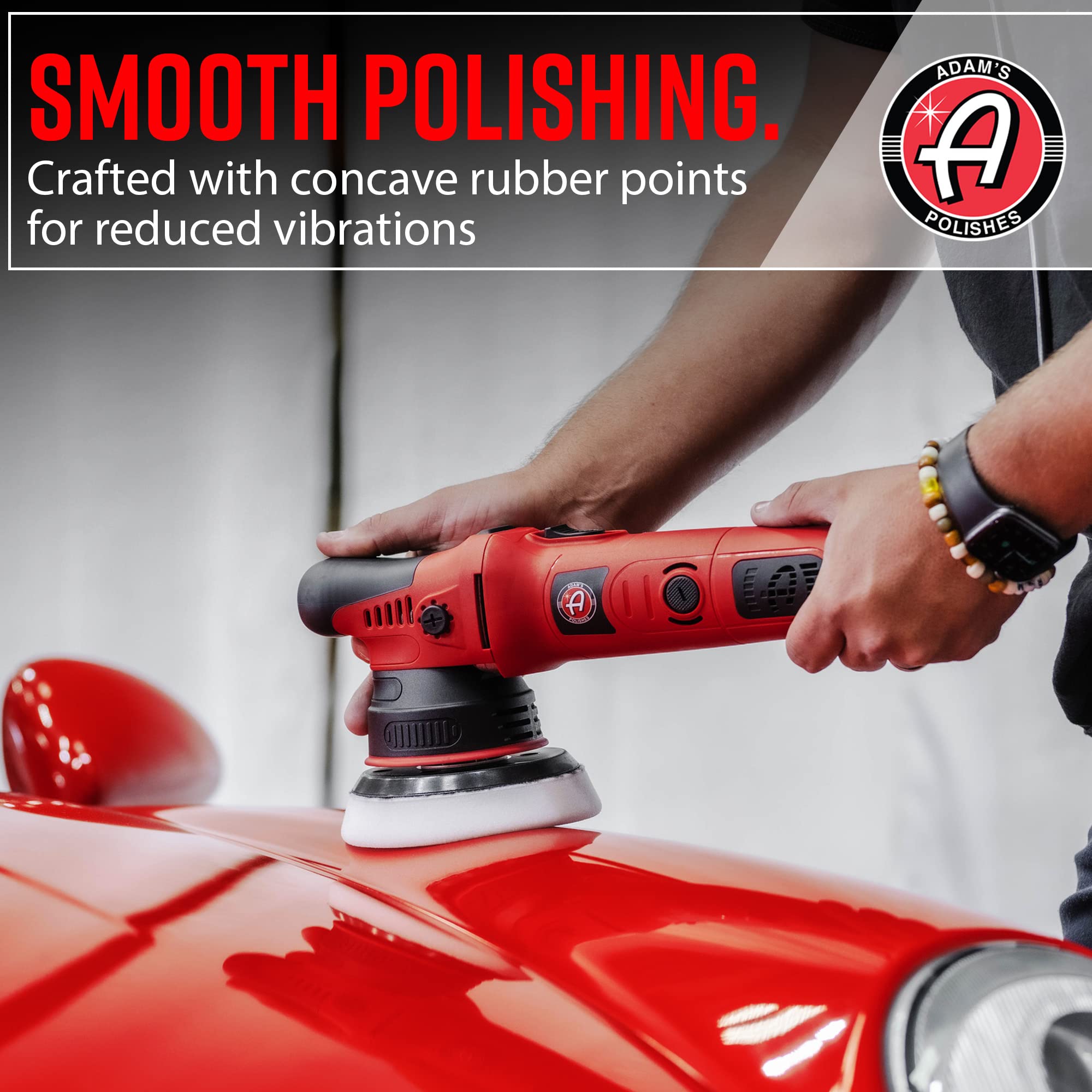 Adam's Polishes 16-foot cord enables flexible, unrestricted detailing