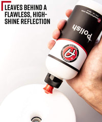 Adam's Polishes 2-Step System silicone-free formula for body shop-safe results.