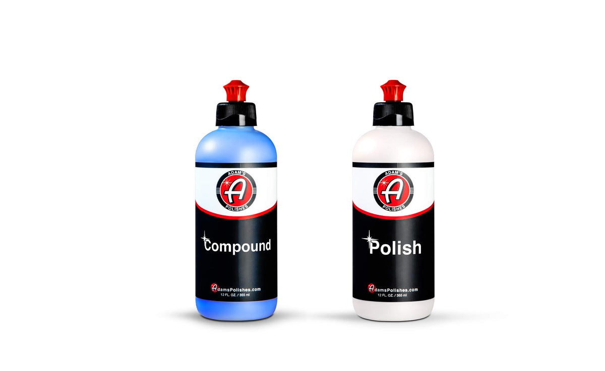 Adam's Polishes 2-Step System setup enables at-home paint correction with a silicone-free formula.