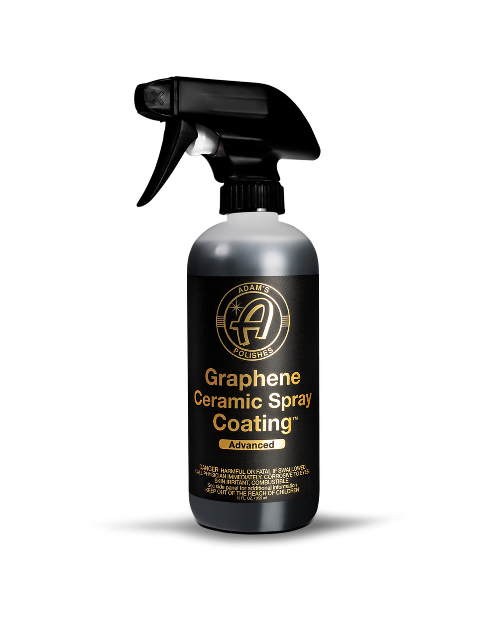 Adam's Polishes Advanced Graphene Ceramic Spray Coating bottle ready for a glossy finish