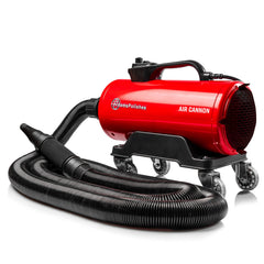 Adam's Polishes Air Cannon Dryer with extended hose for precise, safe drying