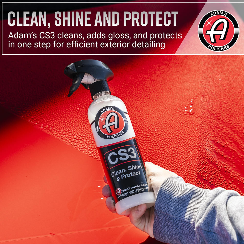 Adam's Polishes interior care products for a refreshed cabin.