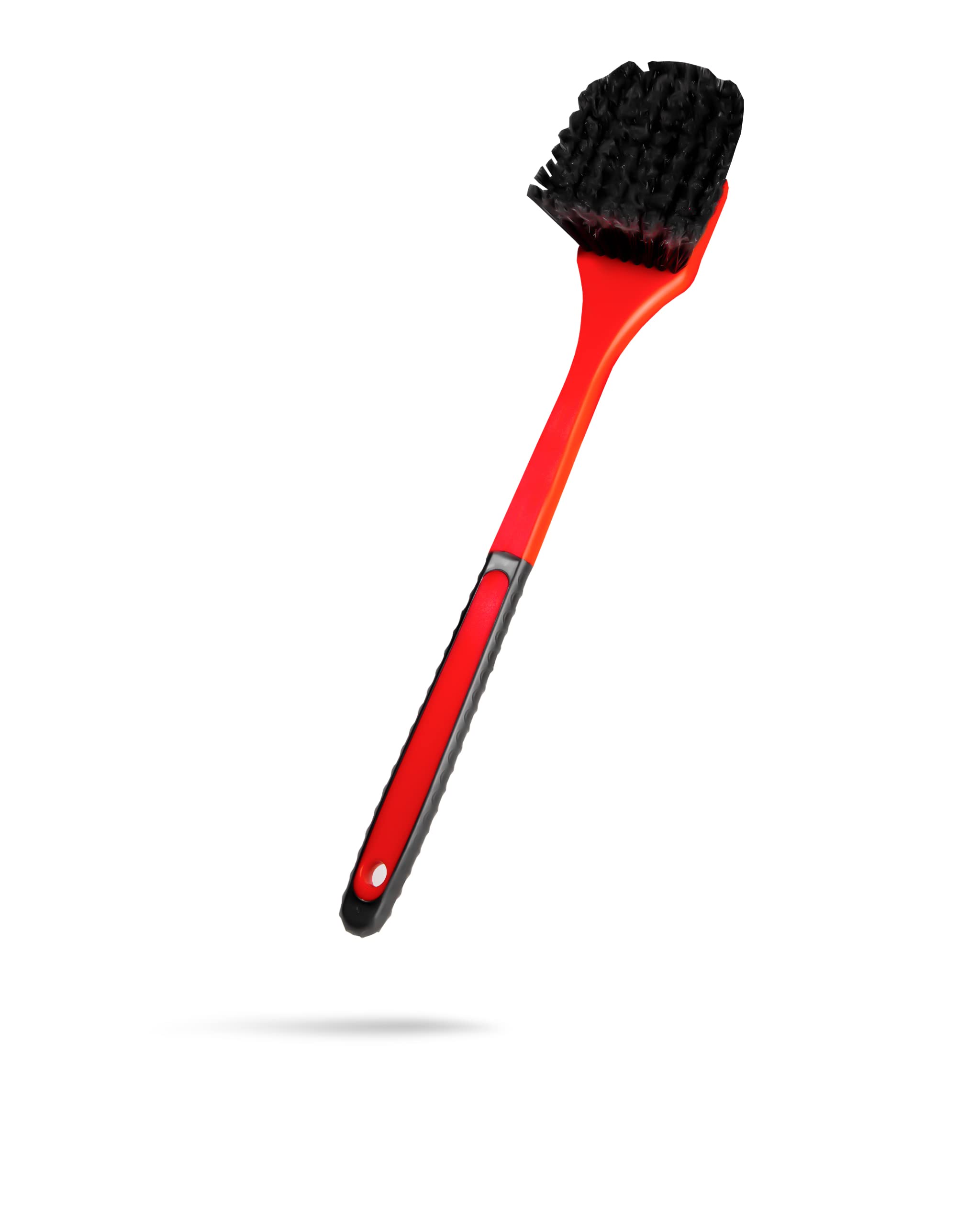 Adam's Polishes Fender Brush 20in handle reaches hard-to-reach areas.
