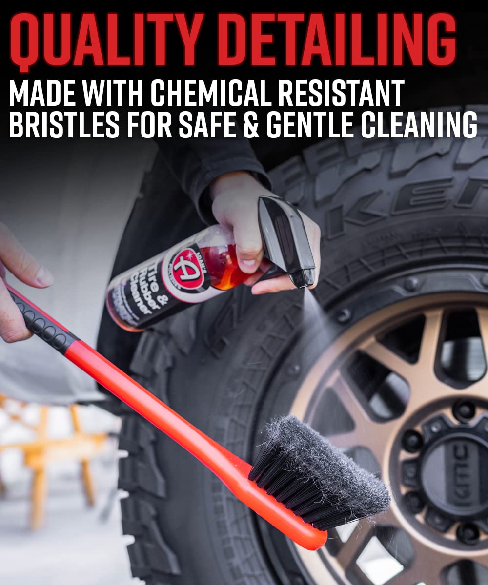 Adam's Polishes Fender Brush cleans wheel wells and fender areas with ease.