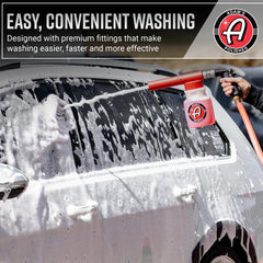 Adam's Polishes Foam Gun premium stainless fittings for durable performance