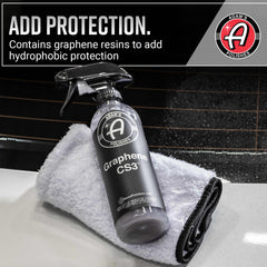 Graphene CS3 3-in-1 coating demonstrated on car paint for protection and shine