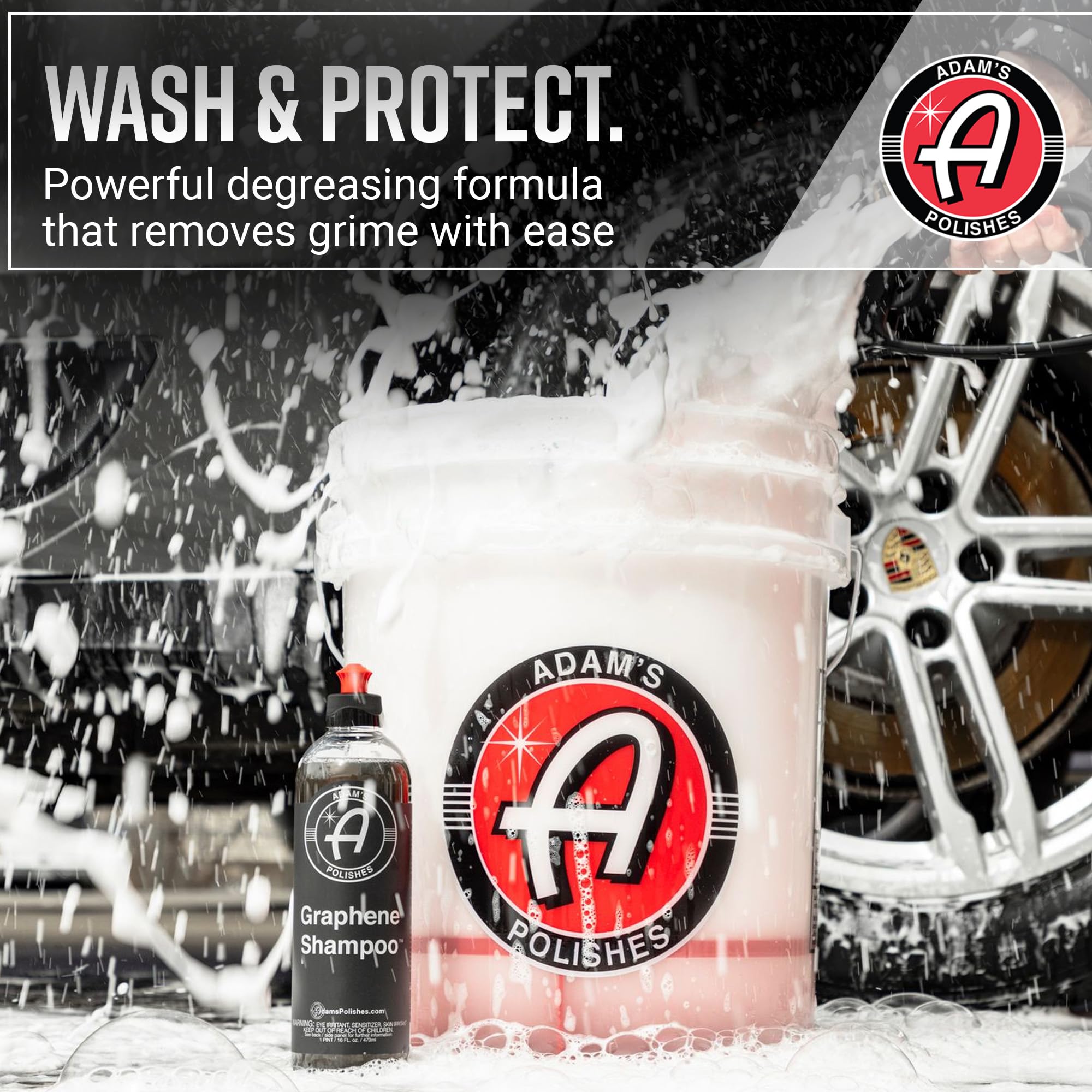 High-suds formula evidenced by abundant lather during a wash.