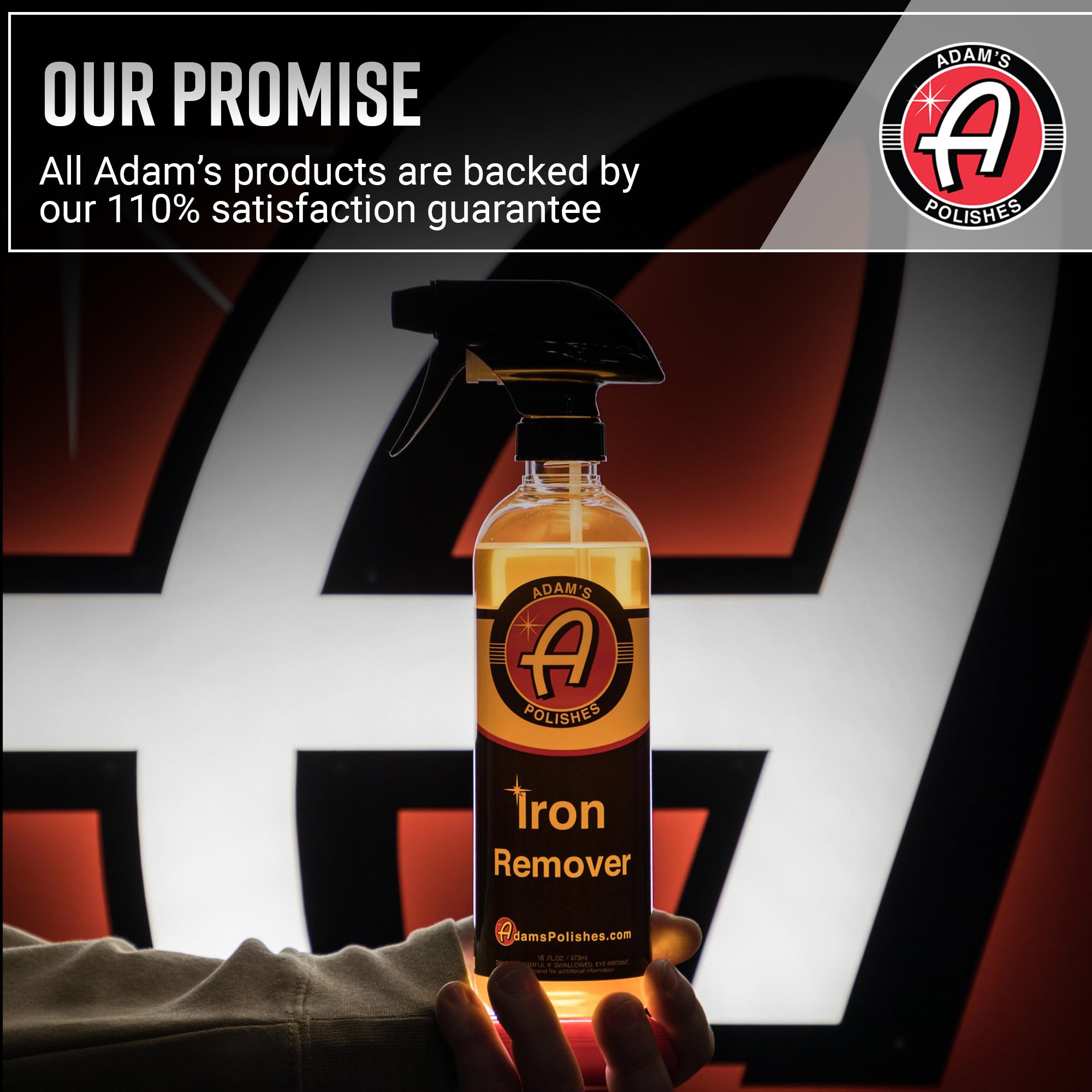 Adam's Polishes Iron Remover made in the USA
