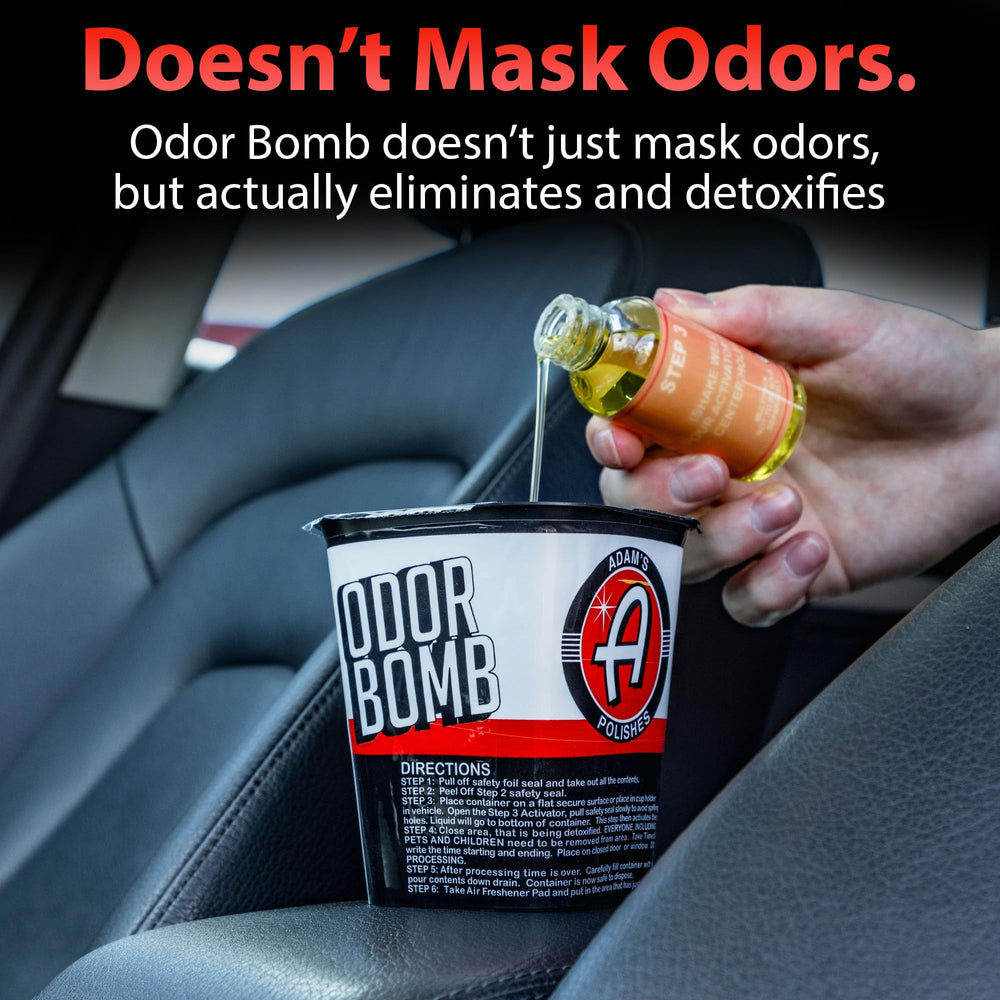 Multiple Odor Bombs used together for larger spaces