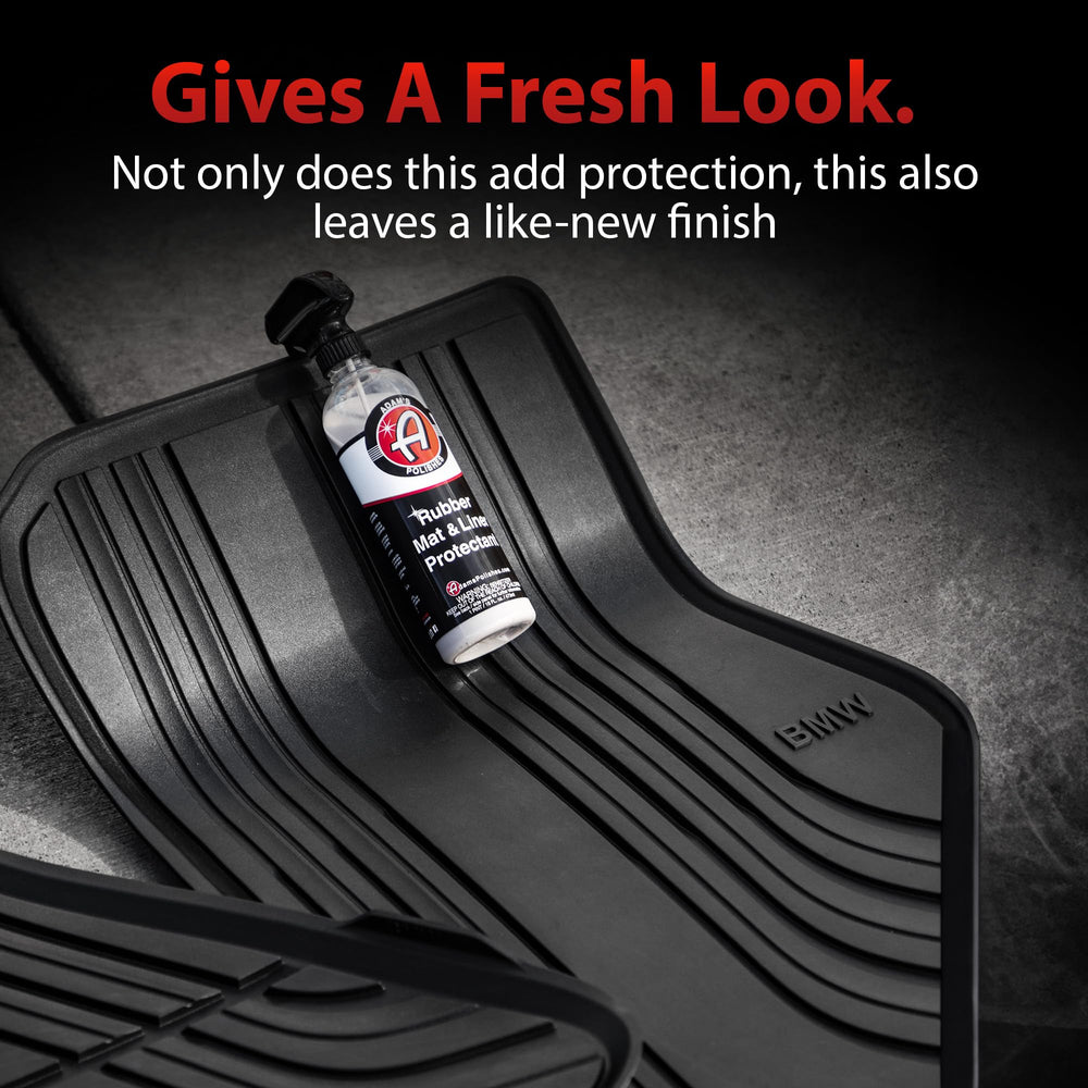 Non-greasy, non-sticky feel after applying Adam's Polishes Protectant