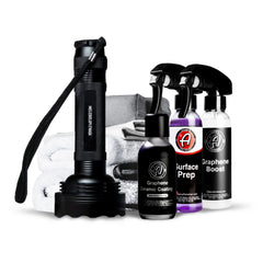 Adam's Polishes UV Graphene Coating bottle ready for long-lasting paint protection.
