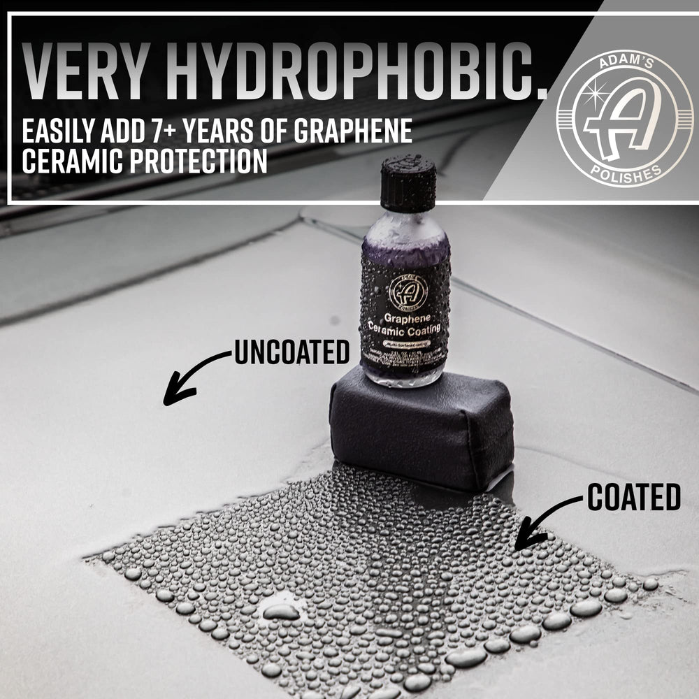 Adam's Polishes UV Graphene surface prep aids flawless coating by removing residues