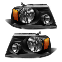 ADCARLIGHTS left headlight for 2004-2008 F-150 with clear lens and improved fit.