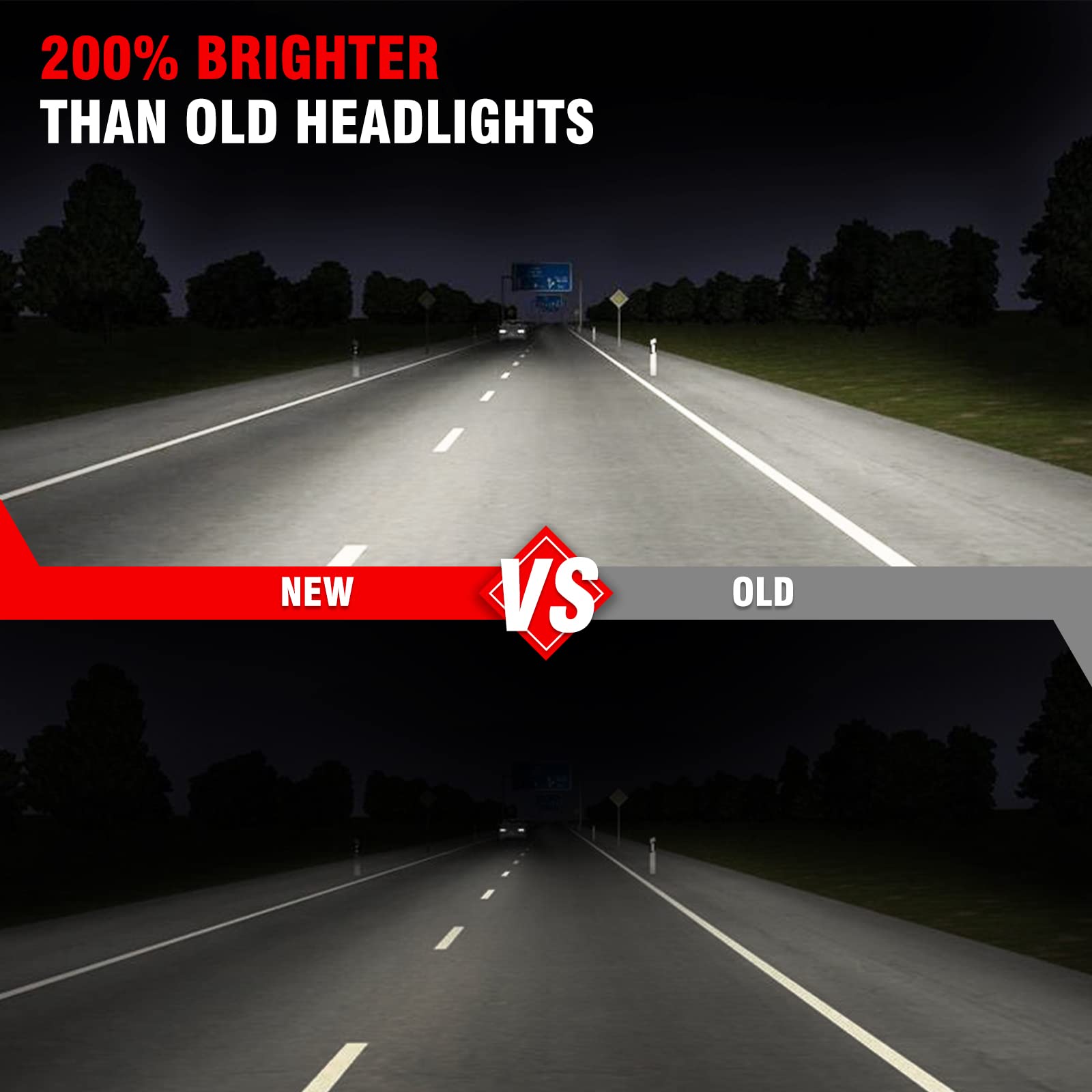 ADCARLIGHTS Camry headlight packaging with installation guide