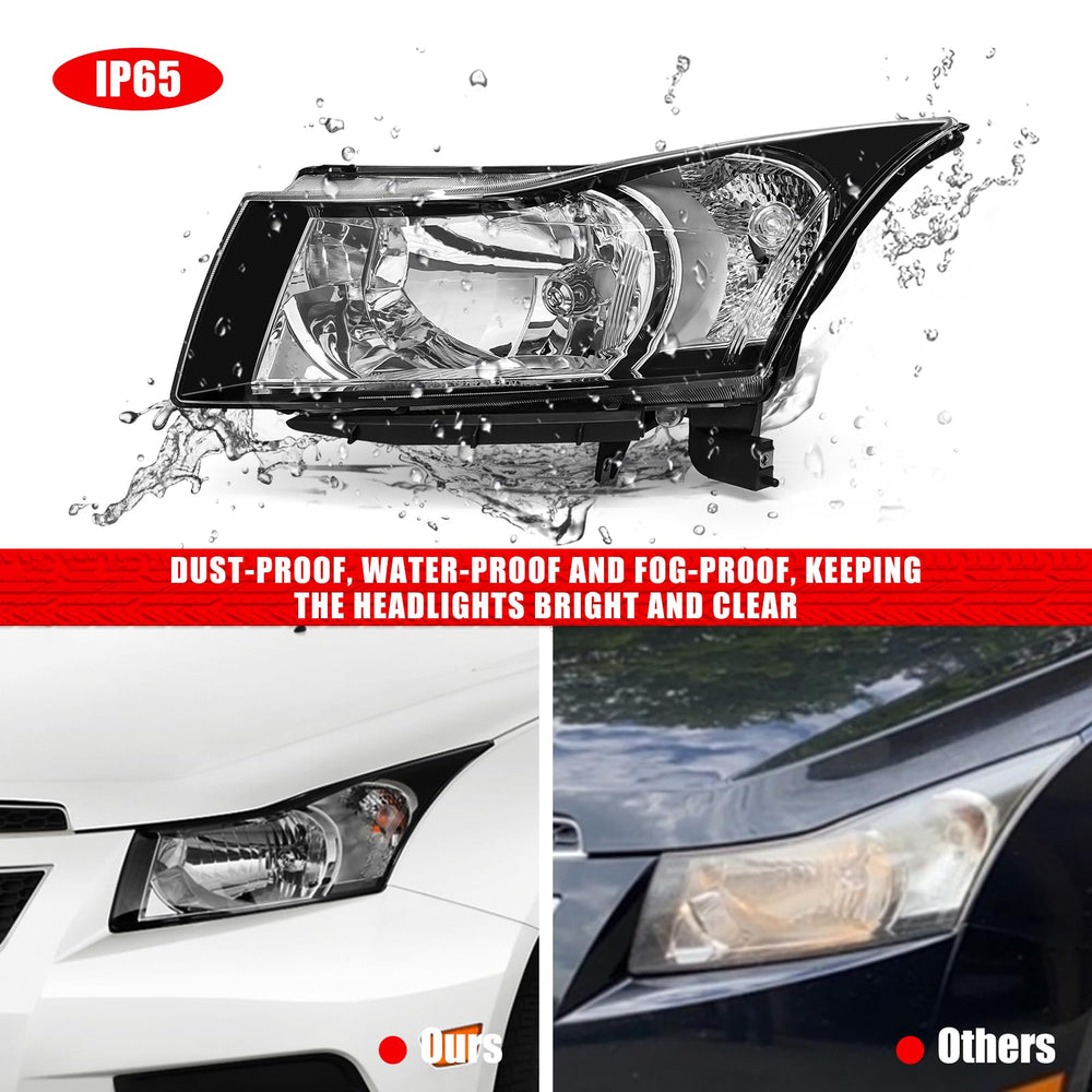 ADCARLIGHTS OE-fitment headlamp matches factory specs for easy replacement.