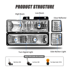 ADCARLIGHTS IP65 waterproof seal protects against rain and spray.