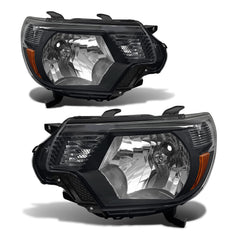 ADCARLIGHTS left headlight assembly for Tacoma with amber reflector enhances nighttime visibility