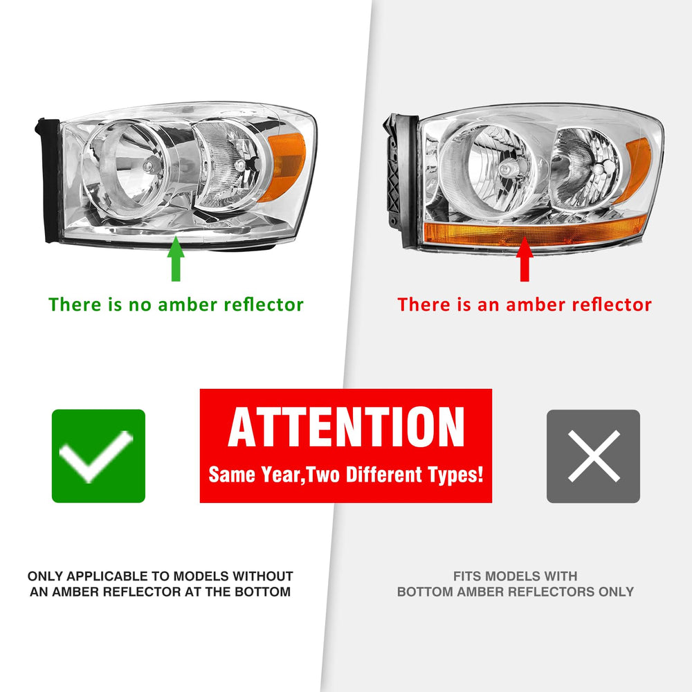 ADCARLIGHTS left headlight close-up shows clear lens for improved nighttime visibility.