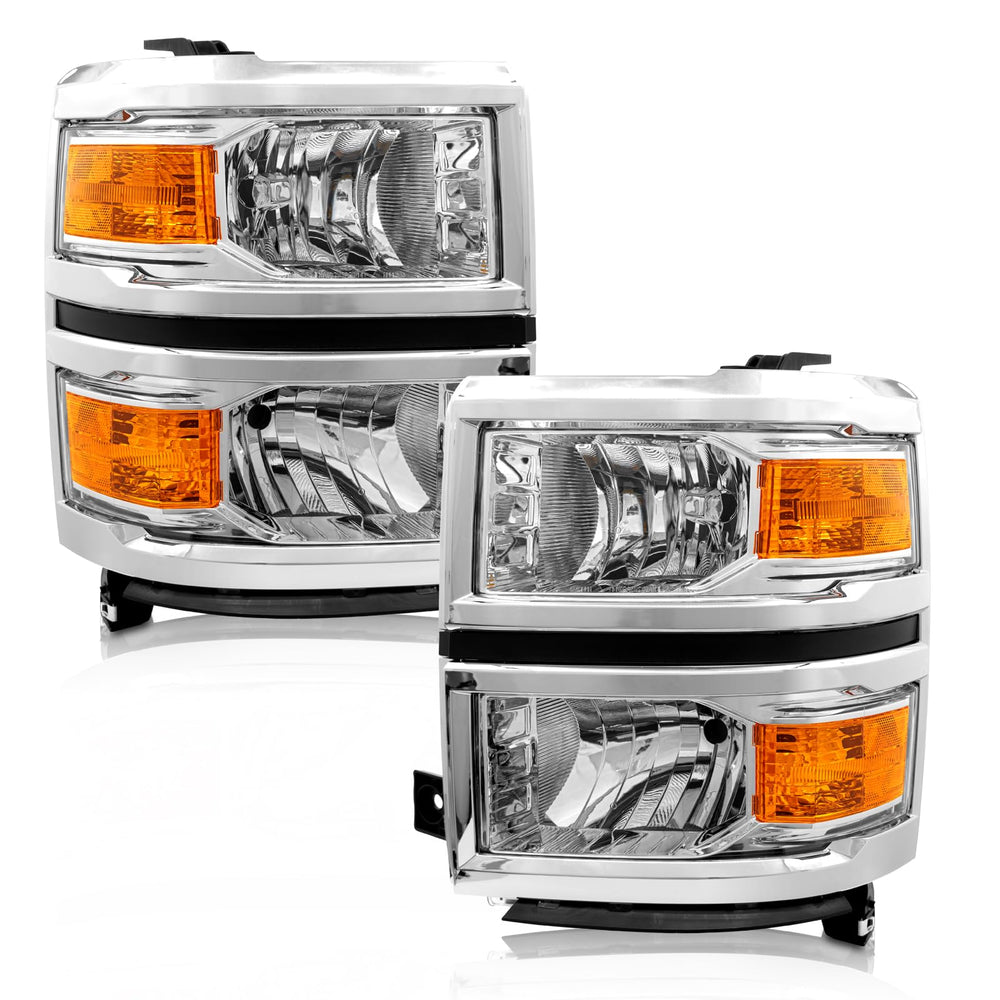 Adcarlights Silverado left headlight assembly offers OE style fit and enhanced nighttime clarity.