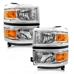 Adcarlights Silverado left headlight assembly offers OE style fit and enhanced nighttime clarity.