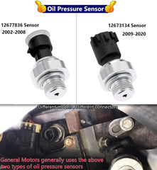 ADdormorn oil pressure sensor front view showing sensor placement behind intake.