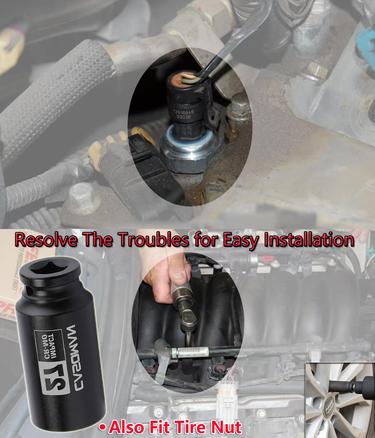 ADdormorn oil-pressure-sensor behind-cover placement aids replacement