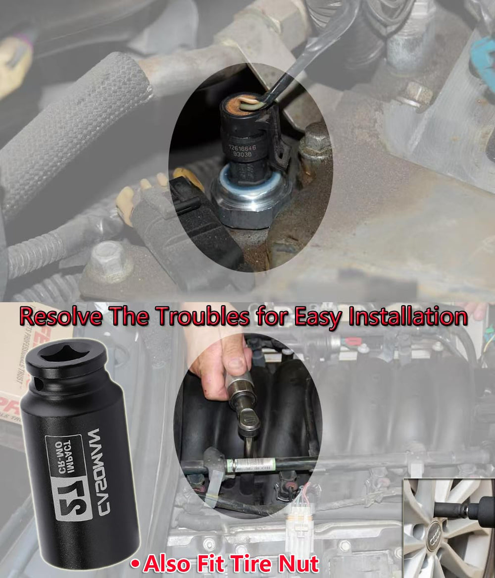 ADdormorn oil-pressure-sensor behind-cover placement aids replacement
