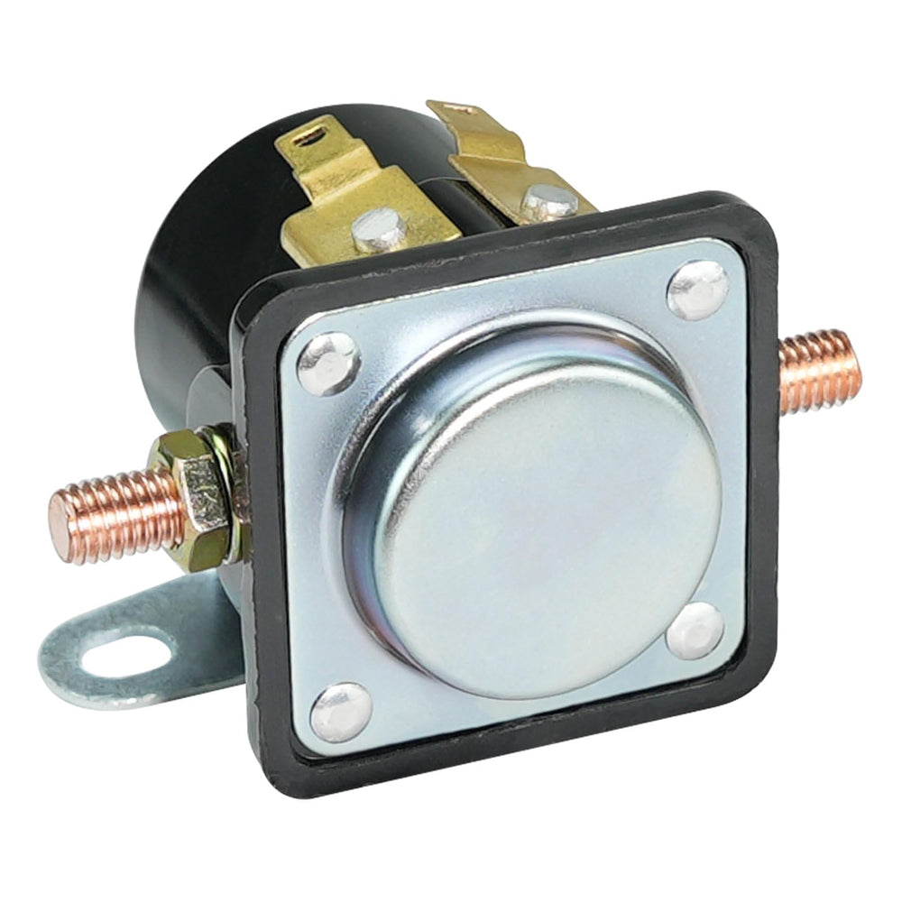 Four-terminal connections on Adorish solenoid ensure solid power switching