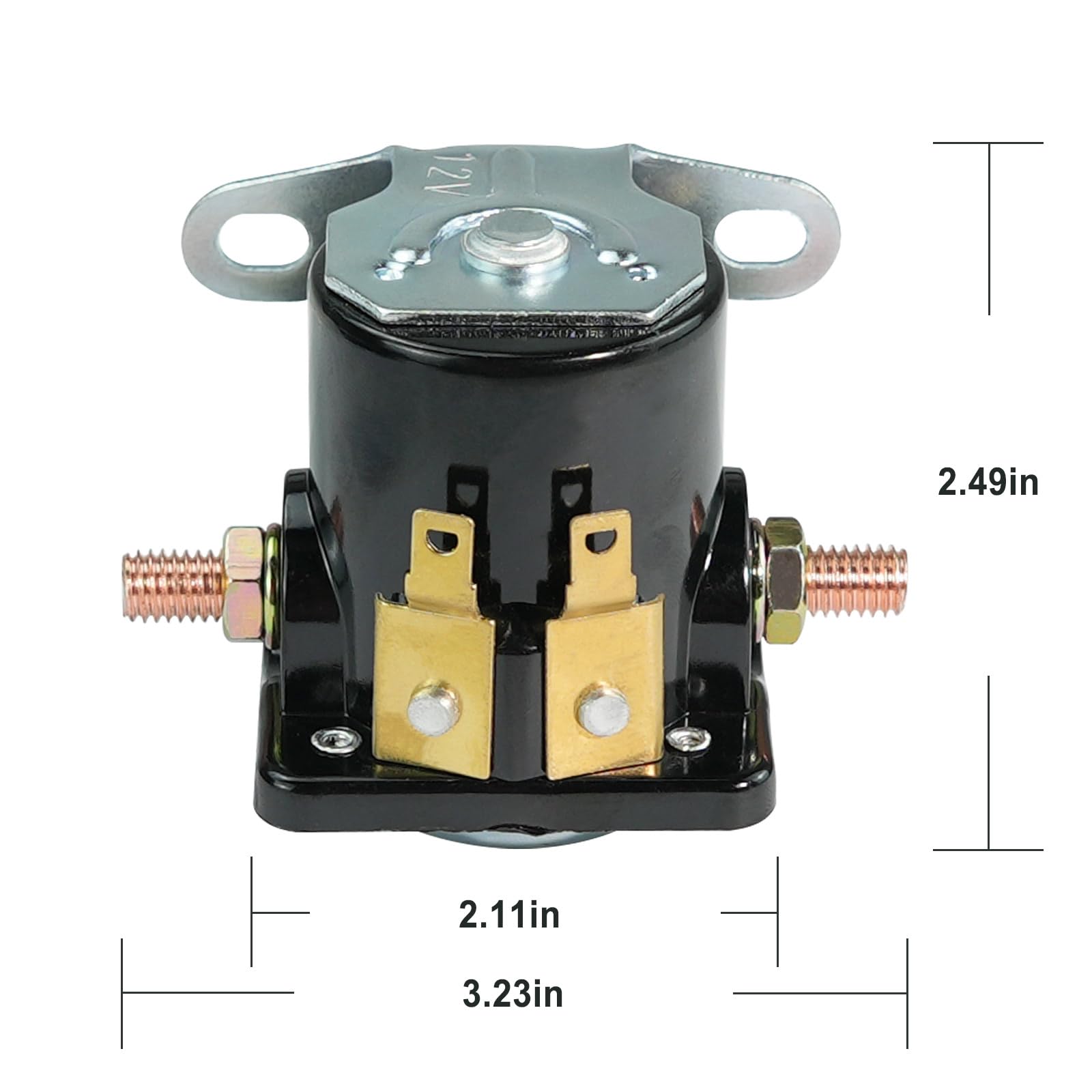 Adorish solenoid ready for installation on Cummins Onan RV generator