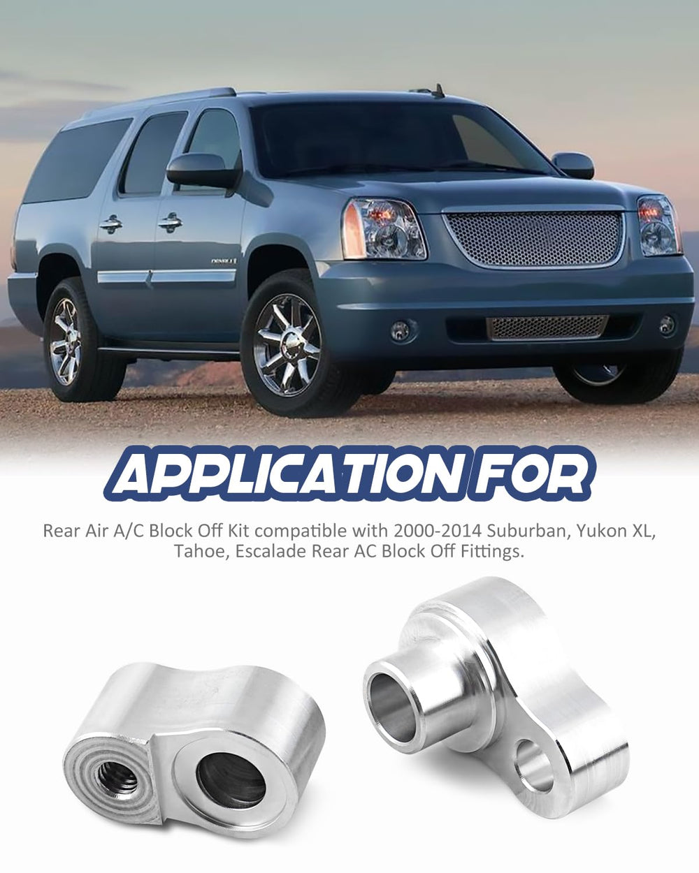 ADTOPI o-ring seal pack ensures tight rear seal for block-off kit.
