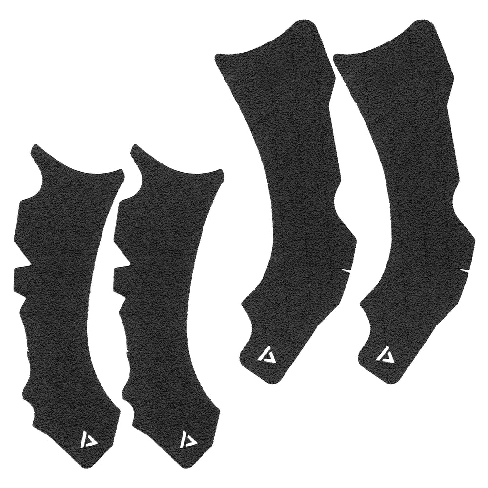Adrenaline Addicts Yamaha grip tape on YZ front view boosts control with enhanced traction.