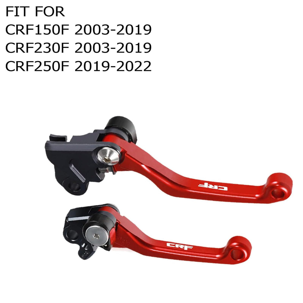 Adsspro foldable brake lever profile showcases CNC aluminum finish and direct fit.