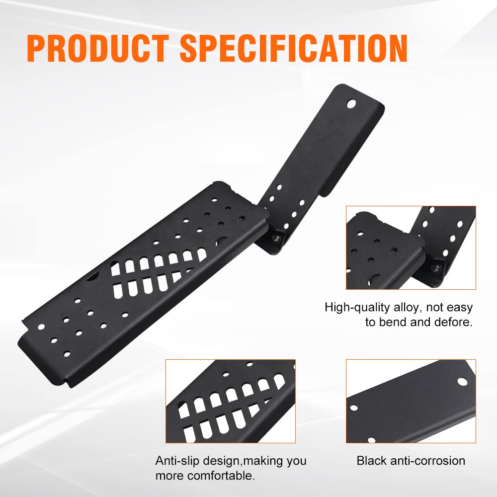 ADTOPI adjustable bracket increases comfort and foot position options.