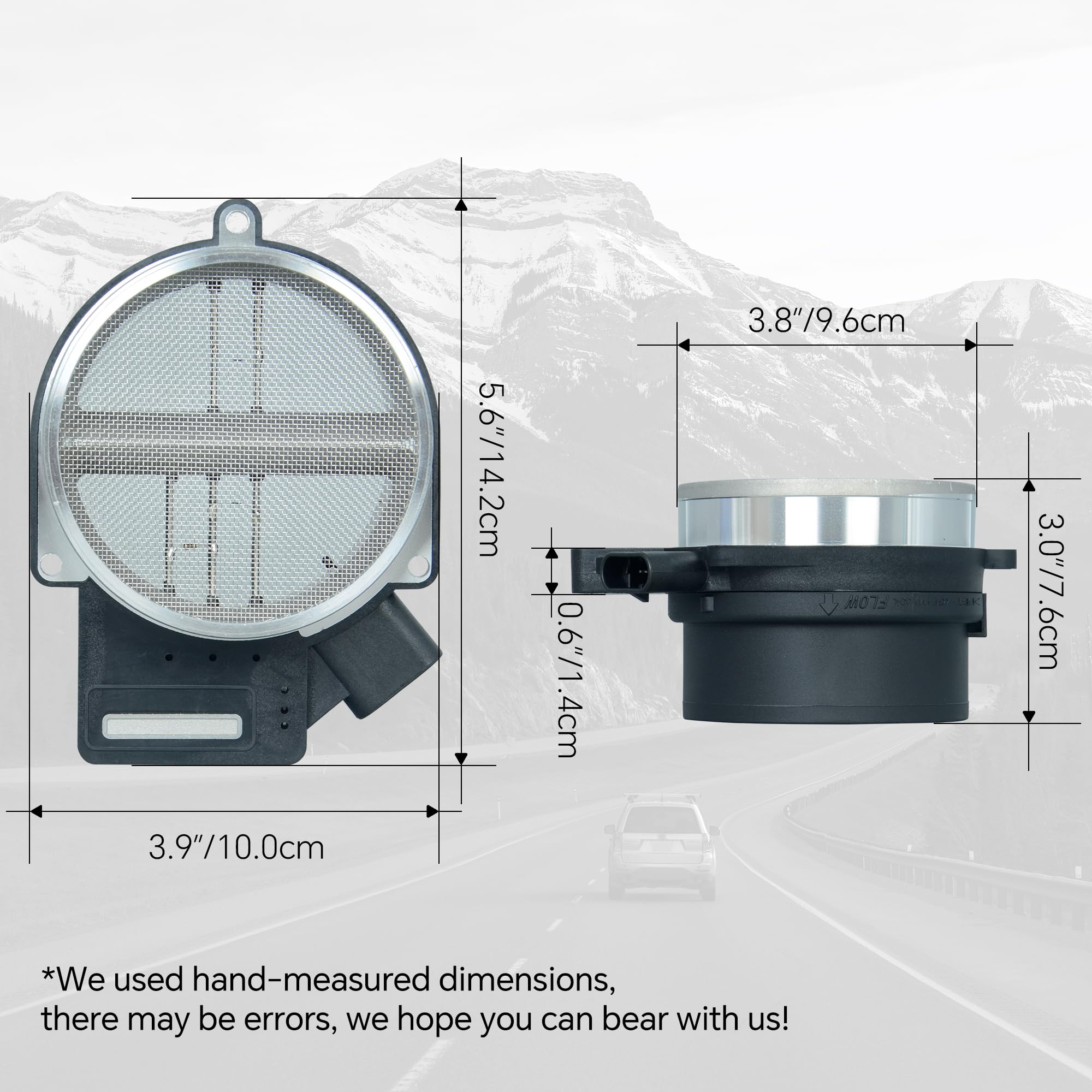 AdvanEX MAF sensor mounting-points, secure fit during replacement