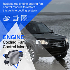 AdvanEX cooling fan module for Volvo V60 engine compartment enables rapid cooling